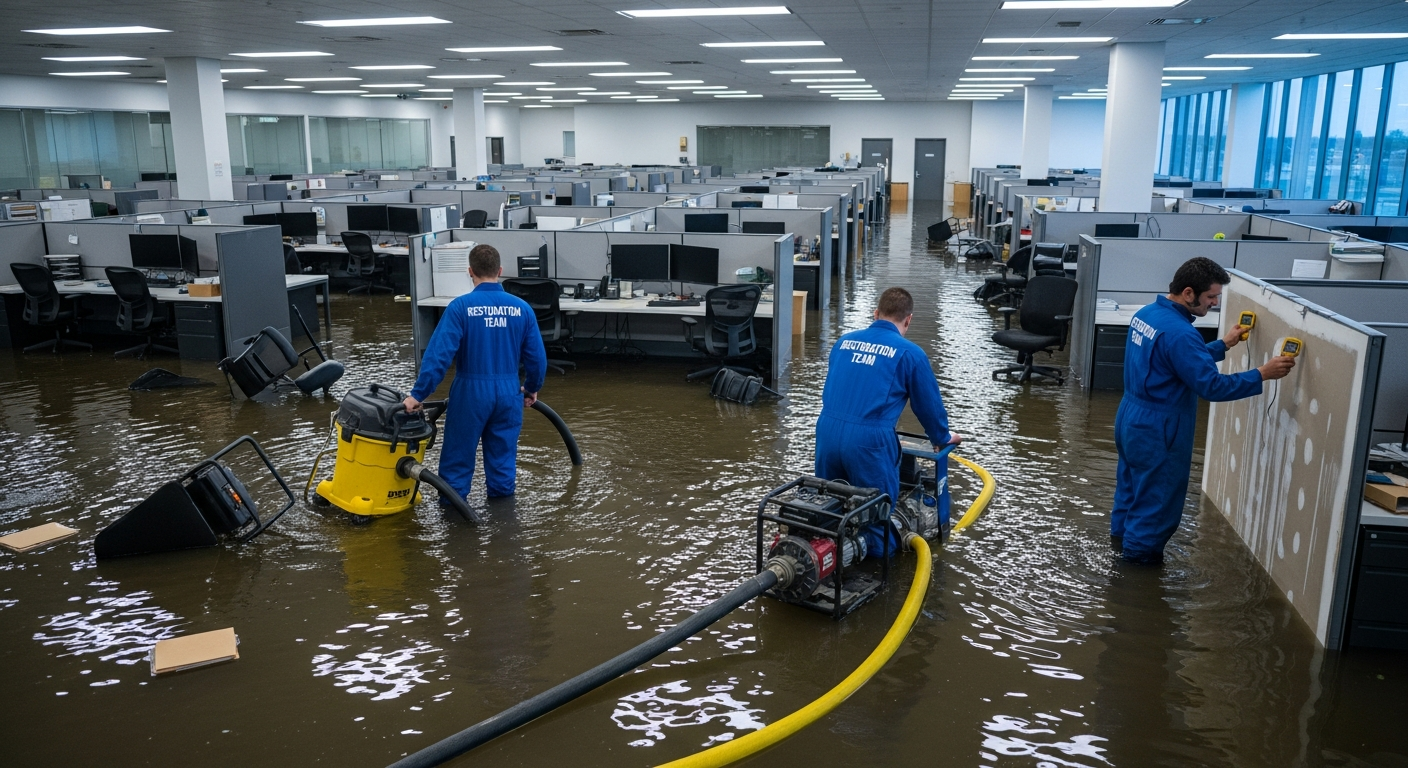 Water damage restoration