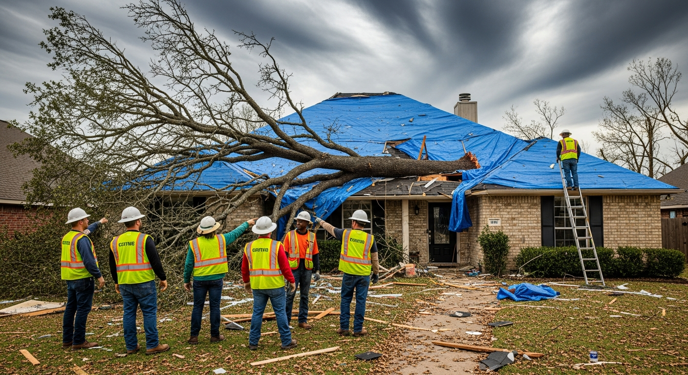 Water damage restoration